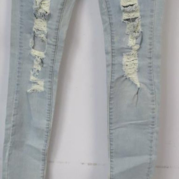 REDFOX JEANS SIZE 11 NWT SKINNY DESTROYED - Picture 2 of 5
